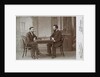 Mikhail Chigorin and Siegbert Tarrasch in Petersburg, 1893 by Anonymous