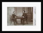 Mikhail Chigorin and Siegbert Tarrasch in Petersburg, 1893 by Anonymous