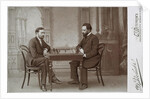 Mikhail Chigorin and Siegbert Tarrasch in Petersburg, 1893 by Anonymous