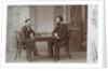 Mikhail Chigorin and Siegbert Tarrasch in Petersburg, 1893 by Anonymous