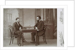 Mikhail Chigorin and Siegbert Tarrasch in Petersburg, 1893 by Anonymous