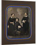 Portrait of Sisters Ekaterina Mikhaylovna, Maria Mikhaylovna und Julia Mikhaylovna Pashkov by Anonymous
