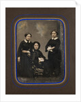 Portrait of Sisters Ekaterina Mikhaylovna, Maria Mikhaylovna und Julia Mikhaylovna Pashkov by Anonymous