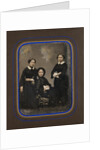Portrait of Sisters Ekaterina Mikhaylovna, Maria Mikhaylovna und Julia Mikhaylovna Pashkov by Anonymous