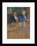 At the Cafe. The Customer and the Anemic Cashier. (Au café: le patron et la caissière chlorotique) by Anonymous