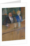 At the Cafe. The Customer and the Anemic Cashier. (Au café: le patron et la caissière chlorotique) by Anonymous