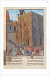 The Building of the Temple of Solomon. Illustration in Flavius Josephus Antiquities of the Jews (A by Anonymous