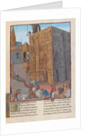 The Building of the Temple of Solomon. Illustration in Flavius Josephus Antiquities of the Jews (A by Anonymous