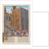 The Building of the Temple of Solomon. Illustration in Flavius Josephus Antiquities of the Jews (A by Anonymous
