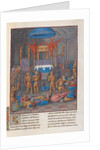 Desecration of the Temple of Jerusalem by Pompey. Illustration in Flavius Josephus Antiquities of t by Anonymous