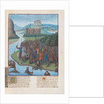 Battle between the Maccabees and the Seleucids. Illustration in Flavius Josephus Antiquities of the by Anonymous