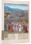 Joshua and the Fall of Jericho. Illustration in Flavius Josephus Antiquities of the Jews (Antiquit by Anonymous