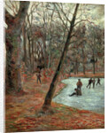 Skaters in the Frederiksberg Park by Anonymous