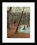 Skaters in the Frederiksberg Park by Anonymous