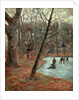 Skaters in the Frederiksberg Park by Anonymous