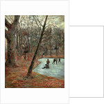 Skaters in the Frederiksberg Park by Anonymous