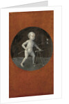 Child with Pinwheel and Toddler Chair. (Reverse of Christ Carrying the Cross) by Anonymous