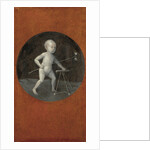 Child with Pinwheel and Toddler Chair. (Reverse of Christ Carrying the Cross) by Anonymous