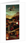 The Temptation of Saint Anthony (Left wing of a triptych) by Anonymous