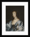 Portrait of Queen Henrietta Maria of France by Anonymous