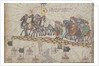 Caravan on the Silk Road. Detail from the Catalan Atlas by Anonymous