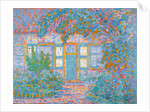 Cottage at sun light by Anonymous