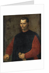 Portrait of Niccolo Machiavelli by Anonymous