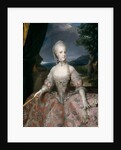 Portrait of Maria Carolina of Austria by Anonymous