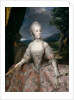 Portrait of Maria Carolina of Austria by Anonymous