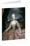 Portrait of Maria Carolina of Austria by Anonymous