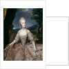 Portrait of Maria Carolina of Austria by Anonymous