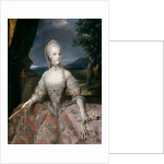 Portrait of Maria Carolina of Austria by Anonymous