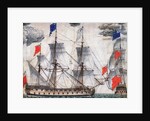 Flagship Goto Predestinatsia (The Providence of God) built by Peter the Great at Voronezh, 1700 by Anonymous