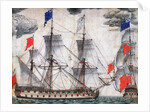 Flagship Goto Predestinatsia (The Providence of God) built by Peter the Great at Voronezh, 1700 by Anonymous