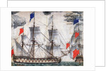Flagship Goto Predestinatsia (The Providence of God) built by Peter the Great at Voronezh, 1700 by Anonymous