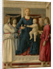 Virgin and Child Enthroned With Four Angels by Anonymous