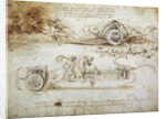Study of a scythed chariot by Anonymous