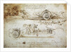 Study of a scythed chariot by Anonymous