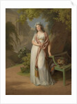 Portrait of Margravine Luise von Anhalt-Dessau by Anonymous