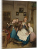 Grandmother with three grandchildren by Anonymous
