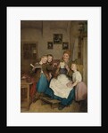 Grandmother with three grandchildren by Anonymous