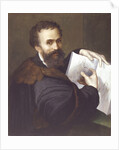 Portrait of Michelangelo Buonarroti by Anonymous