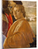 The Adoration of the Magi. Detail: Self-portrait by Anonymous