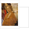 The Adoration of the Magi. Detail: Self-portrait by Anonymous