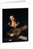 The Lute Player by Anonymous