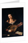 The Lute Player by Anonymous