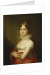 Juvenile portrait of Empress Maria Ludovica with a diadem by Anonymous