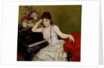 Portrait of pianist and composer Sophie Menter by Anonymous
