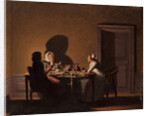 Reading by Candlelight by Anonymous