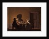 Reading by Candlelight by Anonymous